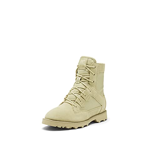 SOREL Women's OTM Caribou Boot ‚Äî Laurel Leaf, Silver Sage ‚Äî Waterproof Suede & Nylon Snow Boots ‚Äî Size 6