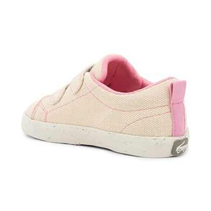 See Kai Run - Luca Recycled Sneaker for Little Kids, Beige, 12