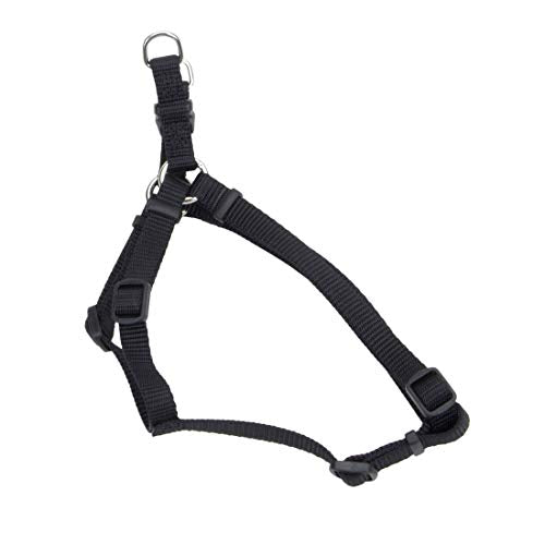 Coastal - Comfort Wrap - Adjustable Dog Harness, Black, 3/4" x 20"-30"