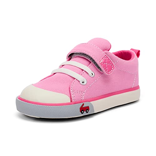 See Kai Run - Stevie II Sneaker for Little Kids, Hot Pink, 11.5