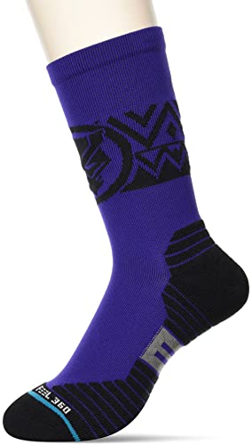 Stance The King Crew Socks (Large, Purple)