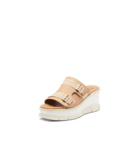 SOREL CAMERON‚Ñ¢ FLATFORM CORD SANDAL Sea Salt, Gum 16, 10