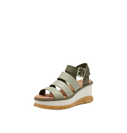 SOREL CAMERON‚Ñ¢ FLATFORM CORD SANDAL Sea Salt, Gum 16, 10