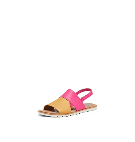 SOREL CAMERON‚Ñ¢ FLATFORM CORD SANDAL Sea Salt, Gum 16, 10