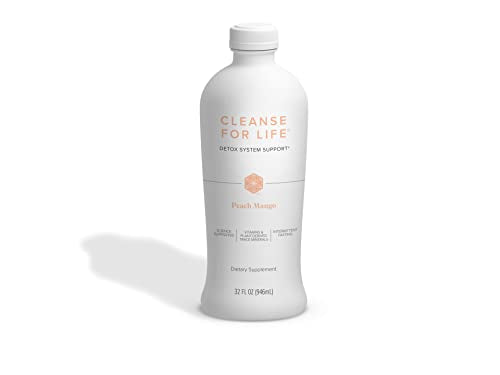 Isagenix Cleanse for Life - Peach Mango Liquid - 32 Fl Oz