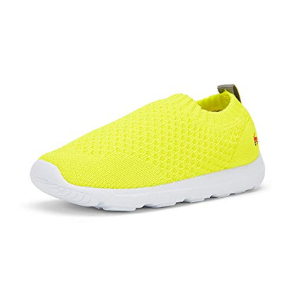 See Kai Run, Ryder Knit FlexiRun Active Sneakers for Kids, Neon, 6 M Toddler