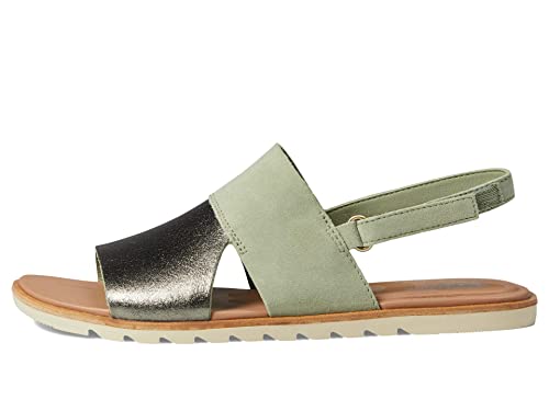 SOREL CAMERON‚Ñ¢ FLATFORM CORD SANDAL Sea Salt, Gum 16, 10