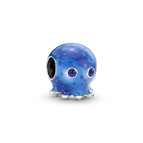 PANDORA Ocean Bubbles & Waves Octopus Charm, With Gift Box