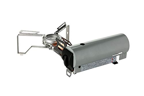 Snow Peak - Home & Camp Burner GS-600BK-US - Designed in Japan, Lightweight and Compact for Camping, Stable Base for Cooking - Silver
