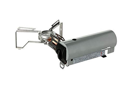 Snow Peak - Home & Camp Burner GS-600BK-US - Designed in Japan, Lightweight and Compact for Camping, Stable Base for Cooking - Silver