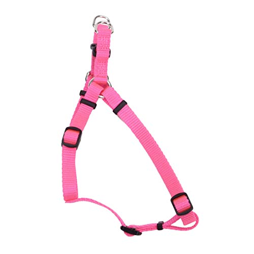 Coastal - Comfort Wrap - Adjustable Dog Harness, Neon Pink, 1" x 26"-38"