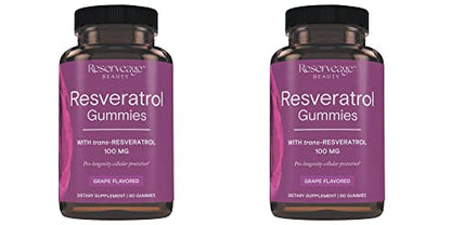RSV RESVERATROL GUMMIES 60CT (100mg) 2PK