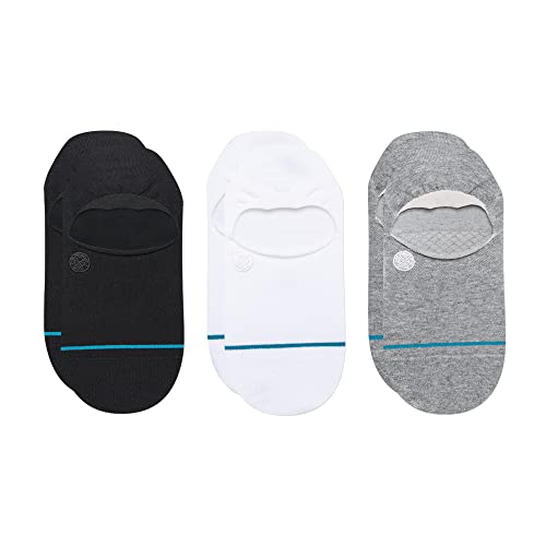 Stance Icon No Show 3 Pack Socks (Small, Multi)