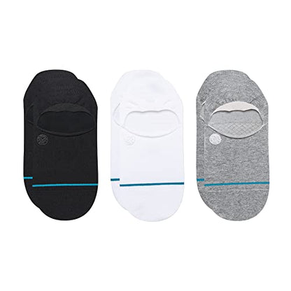 Stance Icon No Show 3 Pack Socks (Small, Multi)