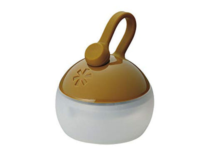 Snow Peak Hozuki Mini Lantern - Compact, Bright, Versatile Camping Light - 1.9 oz - Moss