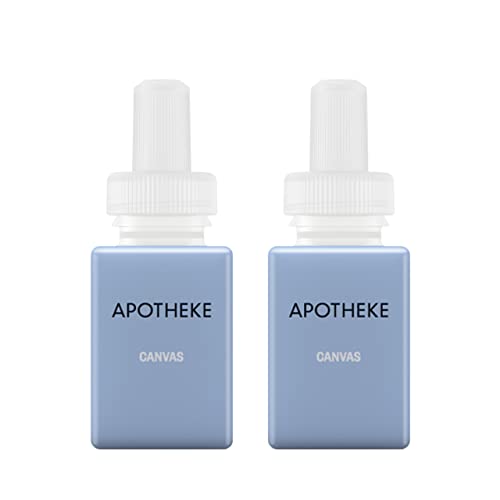 Pura and Apotheke - Fragrance for Smart Home Air Diffusers - Room Freshener - Aromatherapy Scents for Bedrooms & Living Rooms - Odor Eliminator - 2 Pack - Sea Salt Grapefruit