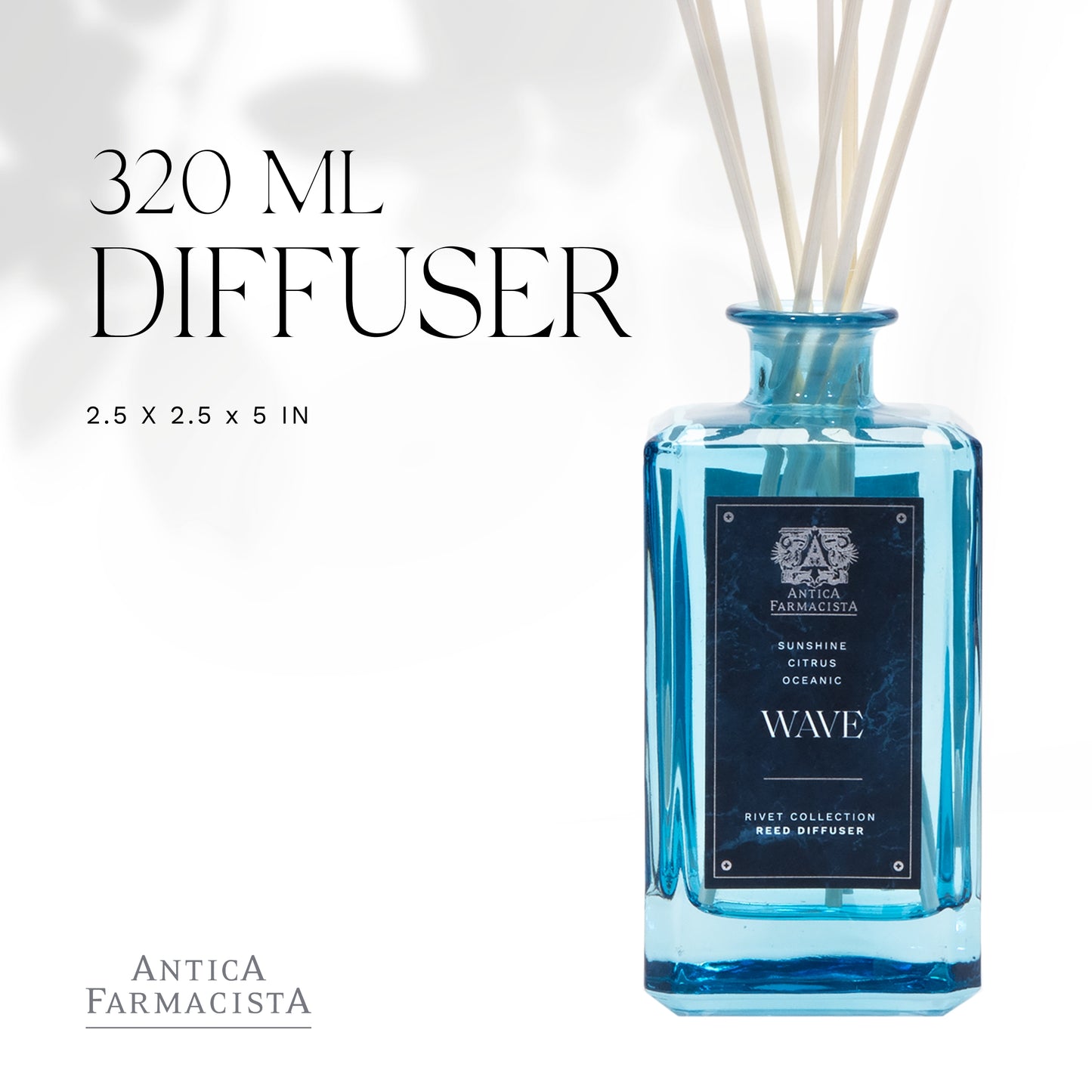 Antica Farmacista Home Ambiance Diffuser, 10.8 Fl Oz, Wave