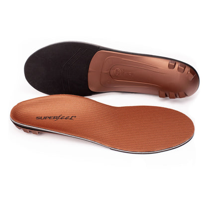 Superfeet COPPER - Cushioning Memory Foam Arch Support Insole - 7.5-9 Men / 8.5-10 Women