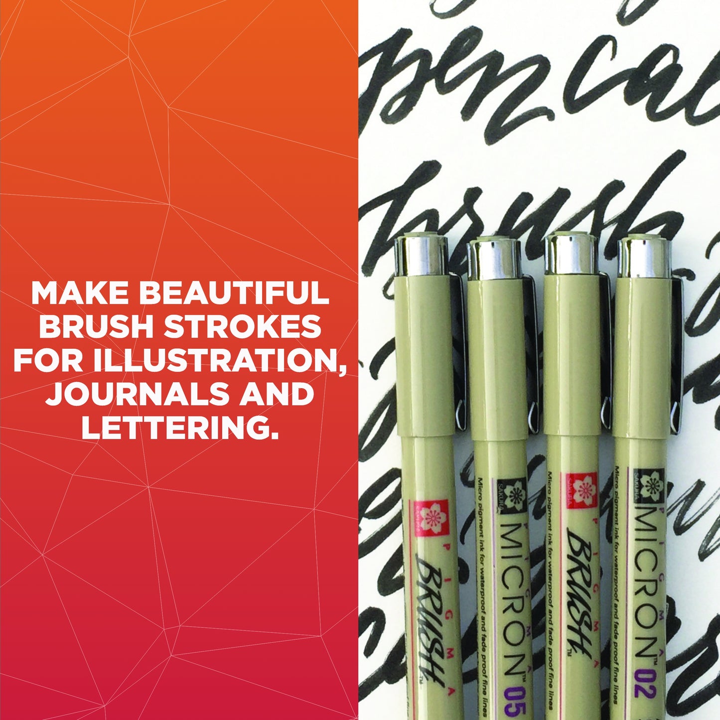 Sakura Archival Brush Pens, 8 Set, Colors May Vary, 8 Piece