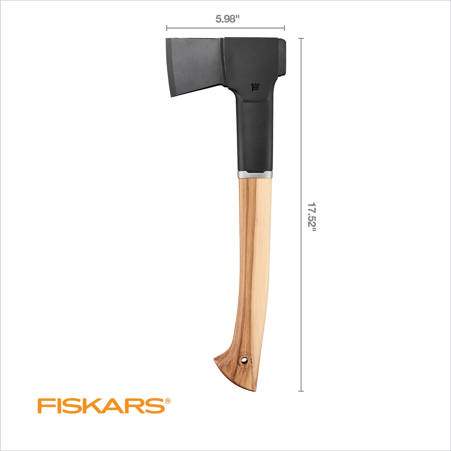 Fiskars Norden N10 Chopping Axe with Recycled Leather Sheath (17 in.)