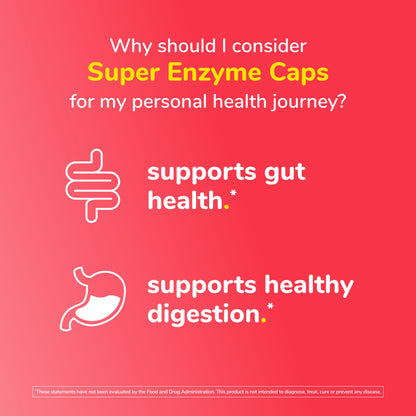 TWL Super Enzyme Caps 50 (Pack of 4)