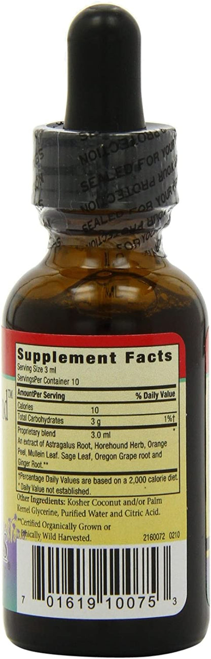 Herbs for Kids Horehound Blend, Liquid, Unflavored (Btl-Glass) | 1oz