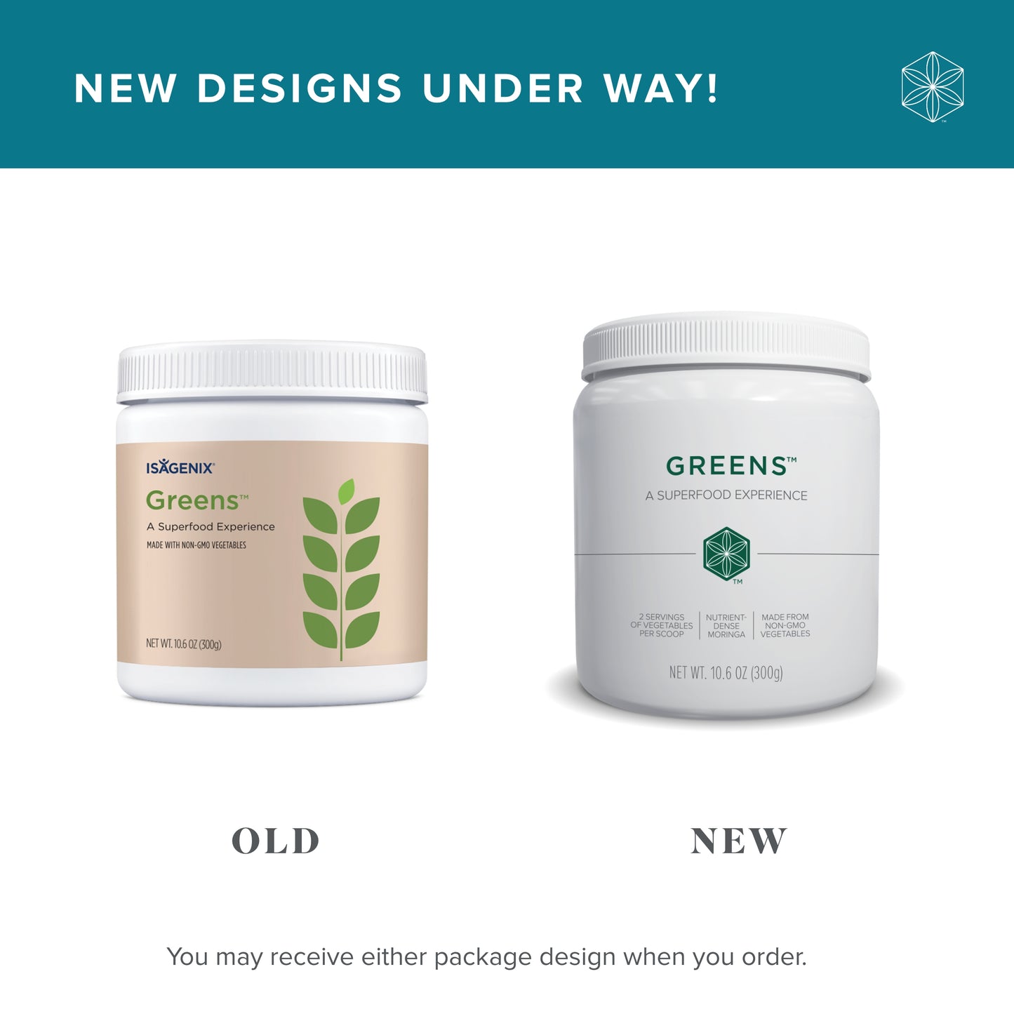 Isagenix Greens 300 Grams Canister