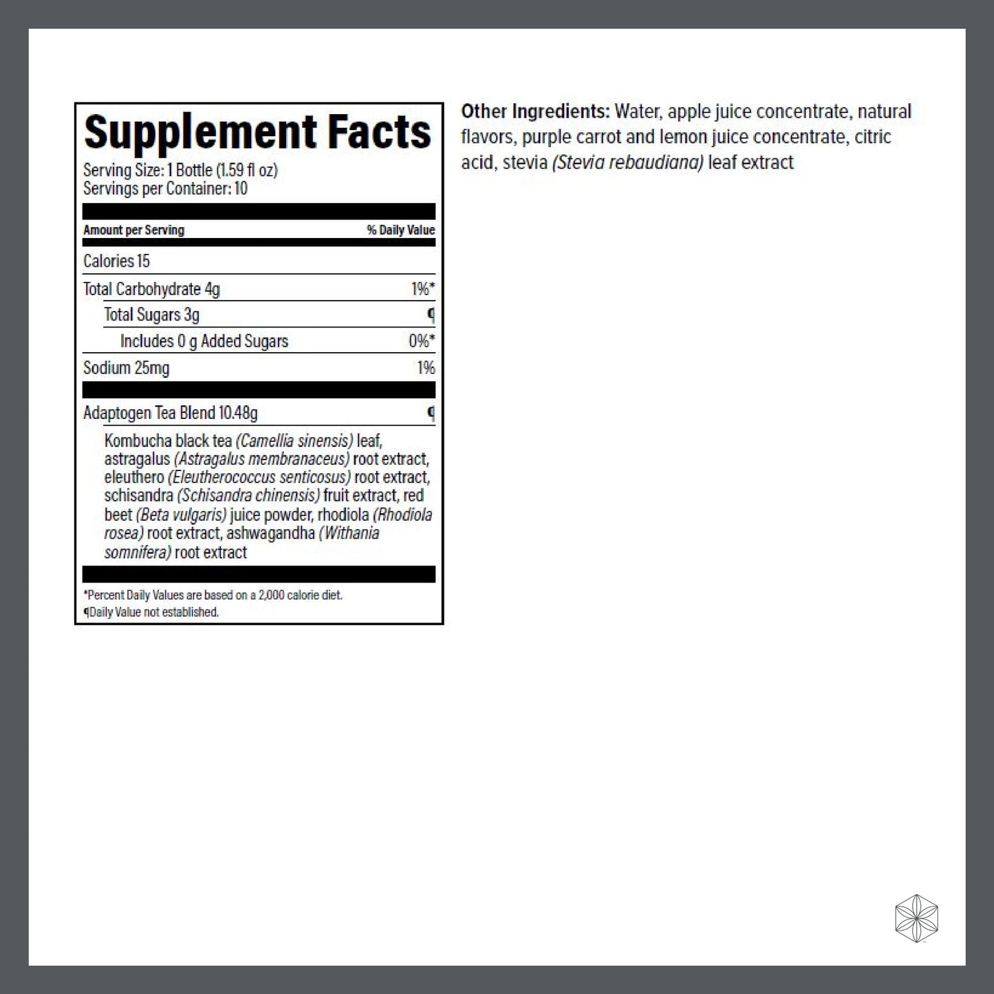 Isagenix US Adaptogen Elixir - 10ct