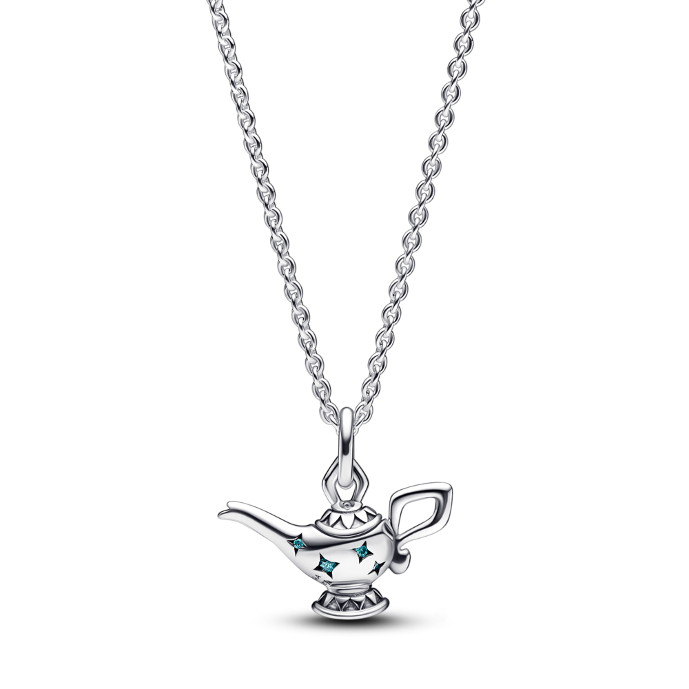 Pandora Disney Aladdin Lamp Sterling Silver Collier Necklace