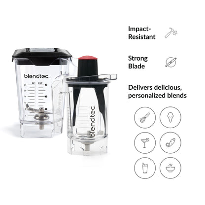 Mini wildside+ Jar & lid 24oz/70ml , Twister & Spectacula 160z/500ml