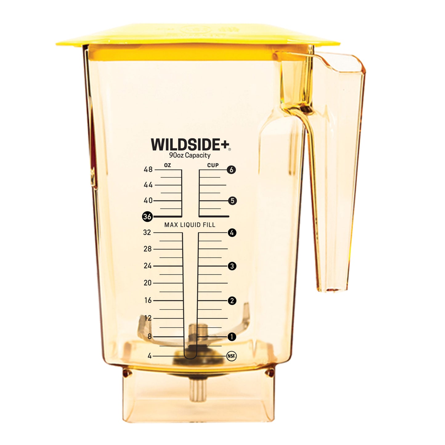 Blendtec WildSide Jar, 90 oz, Yellow