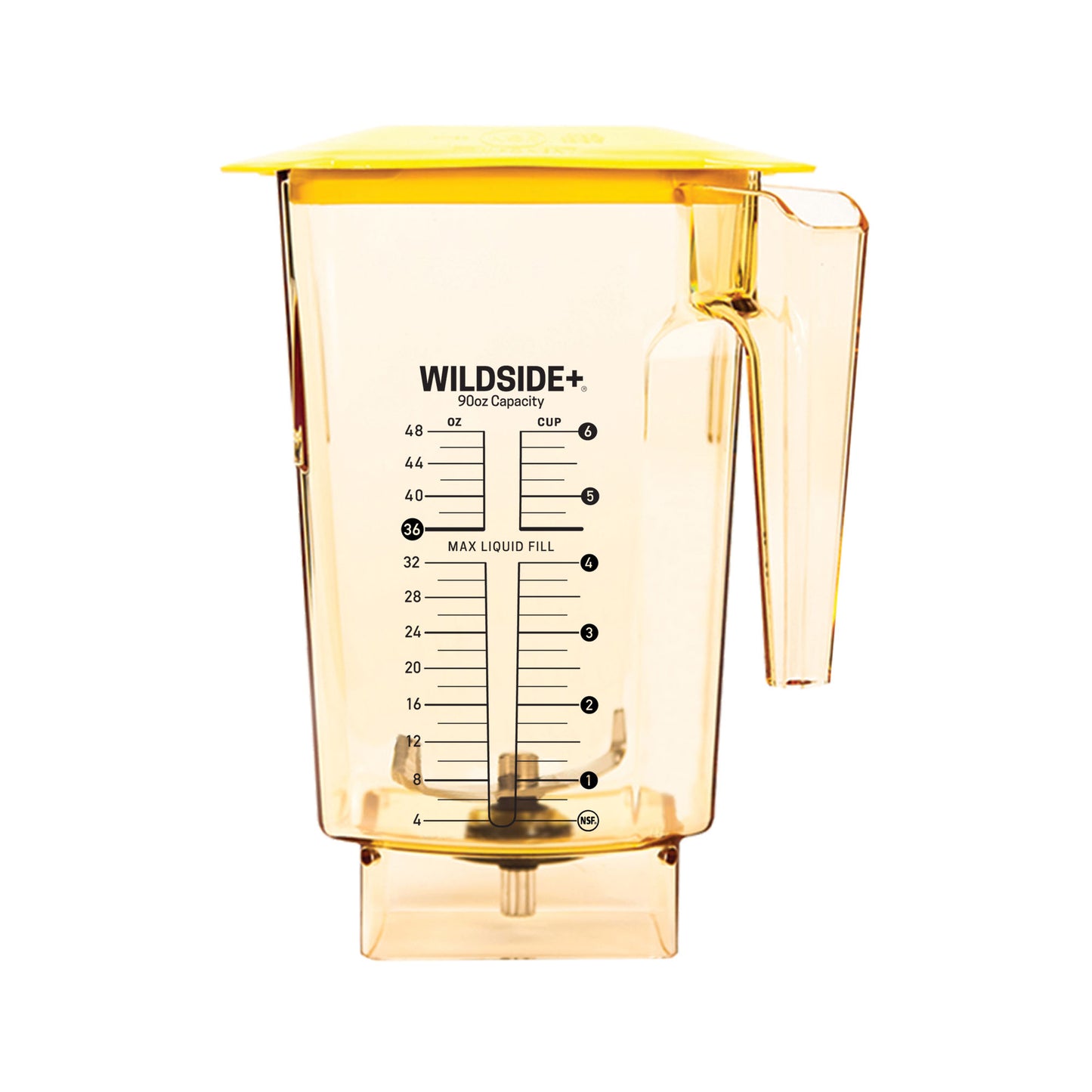 Blendtec WildSide Jar, 90 oz, Yellow