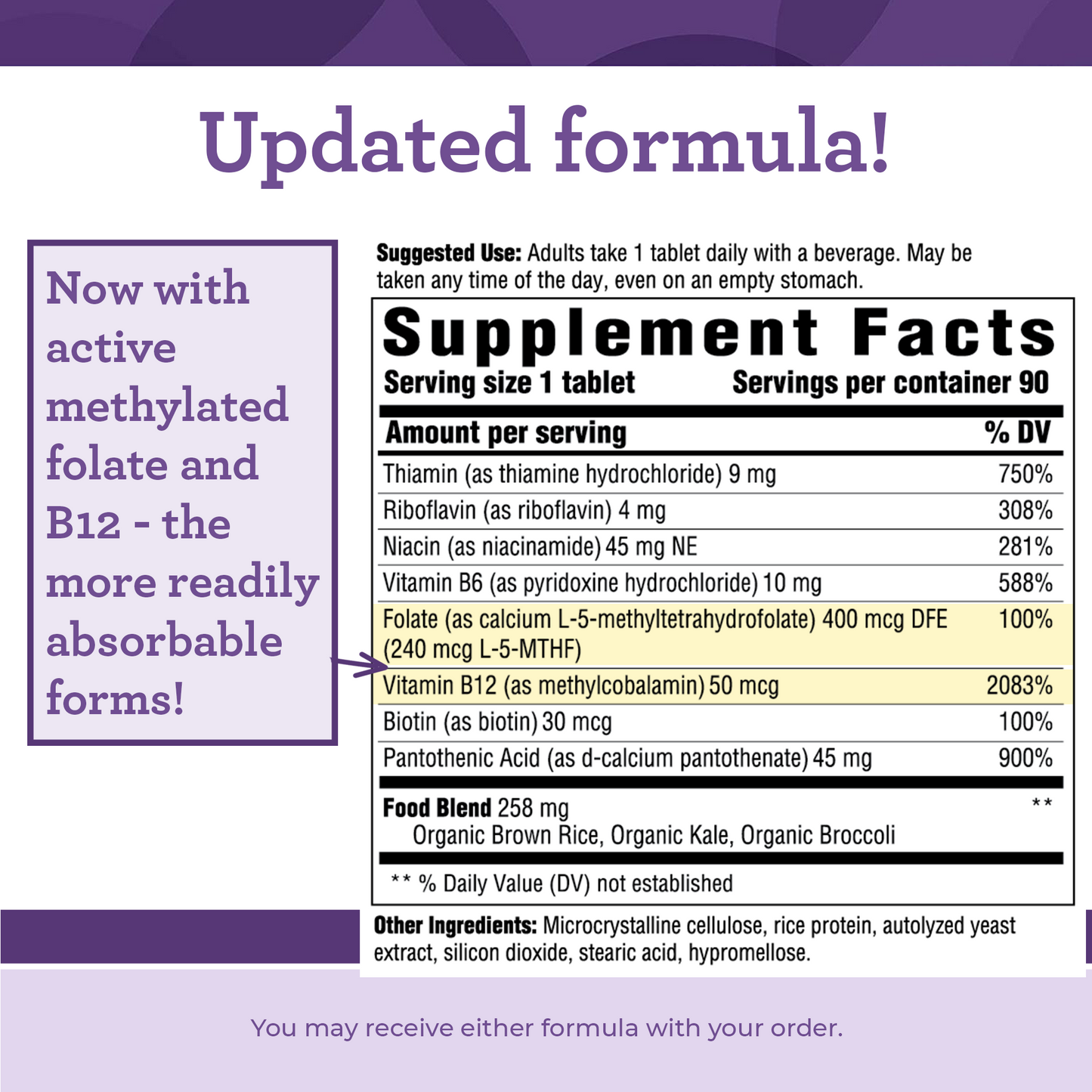 INNATE Response Formulas, B Complex, B Vitamin Supplement, Non-GMO Project Verified, Vegan, 90 Tablets