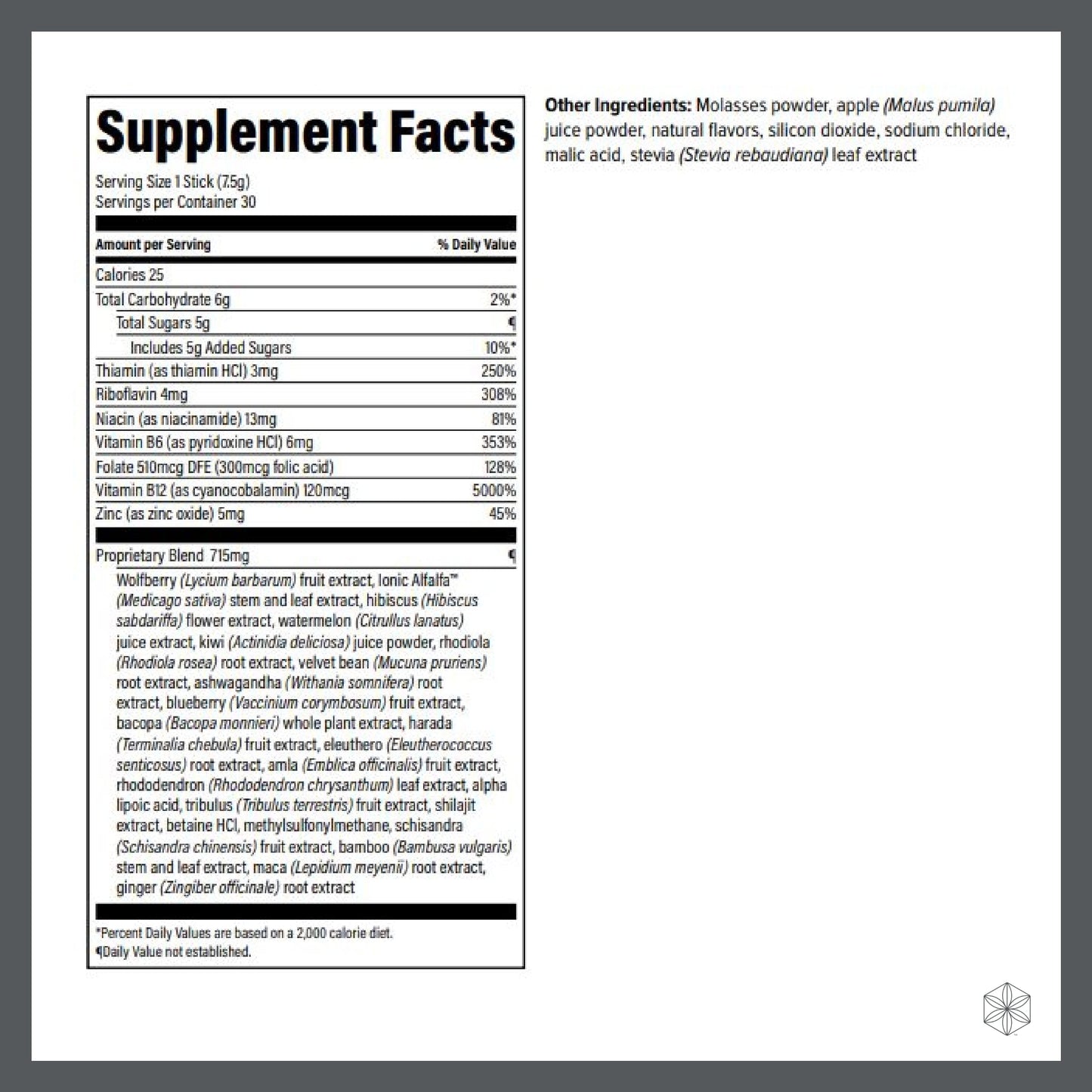 Isagenix Ionix Supreme - Drink with Niacin, Vitamin B12, Vitamin B6 and Ribflavin to Help Fight Stress - 225 Grams - 30 Packets (Natural Fruit Flavor)