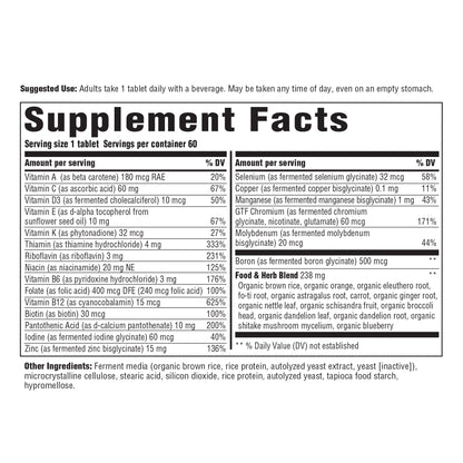 INNATE Response Formulas, Men's One Daily Iron Free, 60 Count (60 Servings)