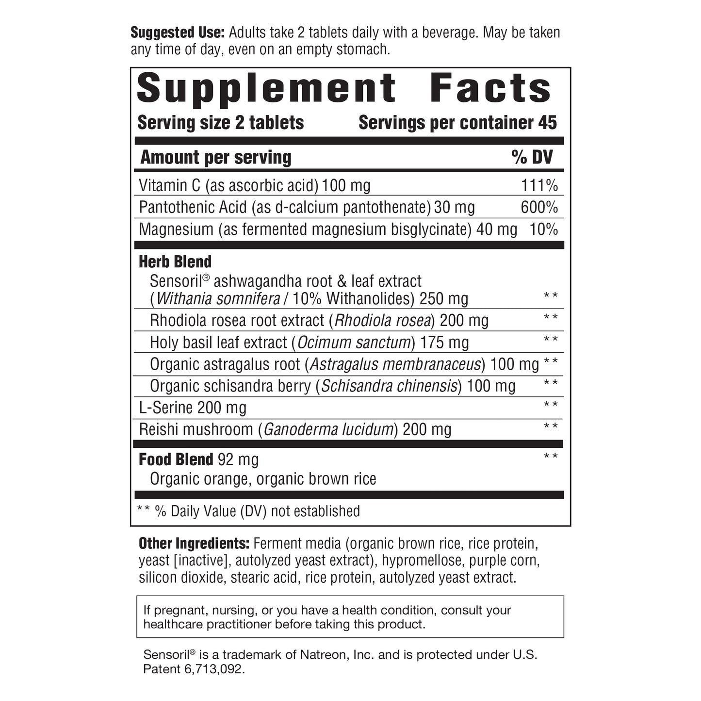 INNATE Response Formulas, Adrenal Response Complete Care, Herbal Supplement, Vegetarian, Non-GMO, 90 tablets (45 servings)