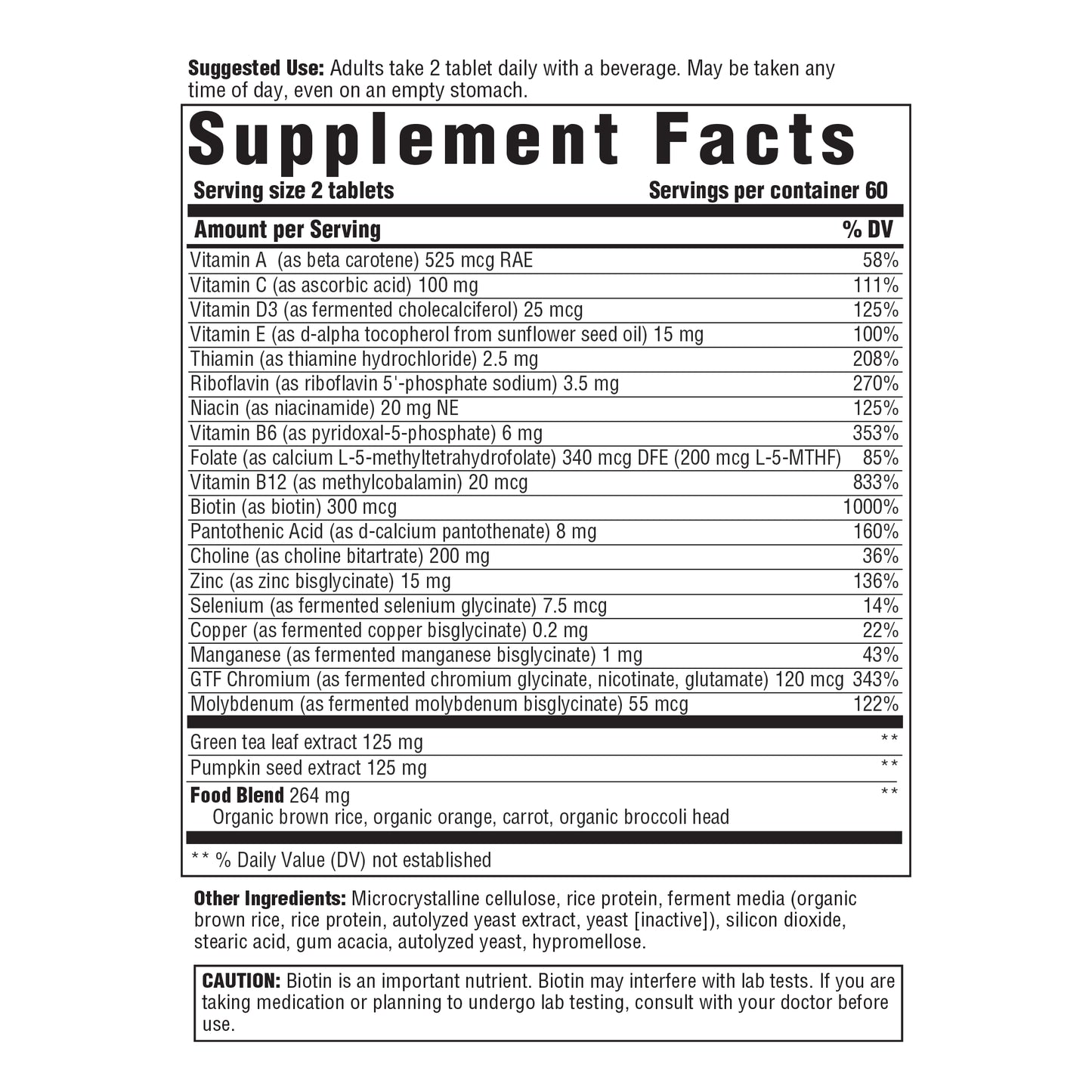 INNATE Response Formulas, Men's 55+ Multivitamin, Daily Vitamin, Non-GMO, 120 Tablets (60 Servings)
