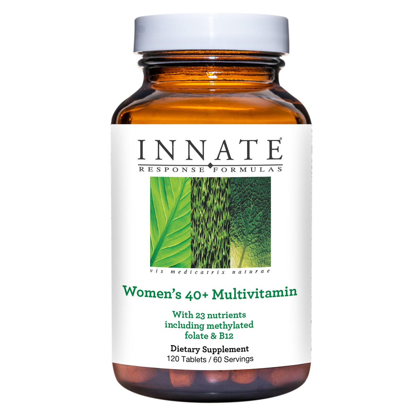 INNATE Response Formulas, Women‚Äôs 40+ Multivitamin, Daily Vitamin, Non-GMO, 120 Tablets (60 Servings)