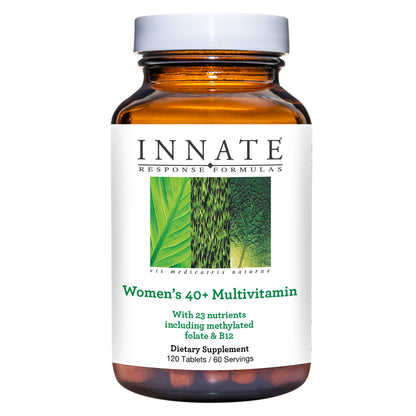 INNATE Response Formulas, Women‚Äôs 40+ Multivitamin, Daily Vitamin, Non-GMO, 120 Tablets (60 Servings)