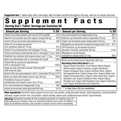 INNATE Response Formulas - Women's One Daily, Supports Optimal Health and Well-Being, 60 Tablets