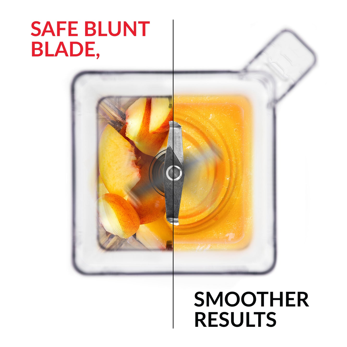 Blendtec GO (30 oz) Bottle, Reusable Single Serve Blender Cup, Includes Travel Lid, BPA-Free Jar, Clear