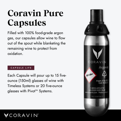 CORAVIN Bundle 6 Pack (2 x 3 Pack)