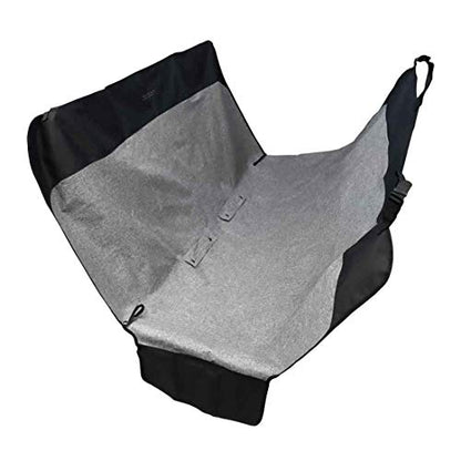 Coastal - Bergan - Auto Hammock Seat Protector, Grey/Black, 55" x 62"