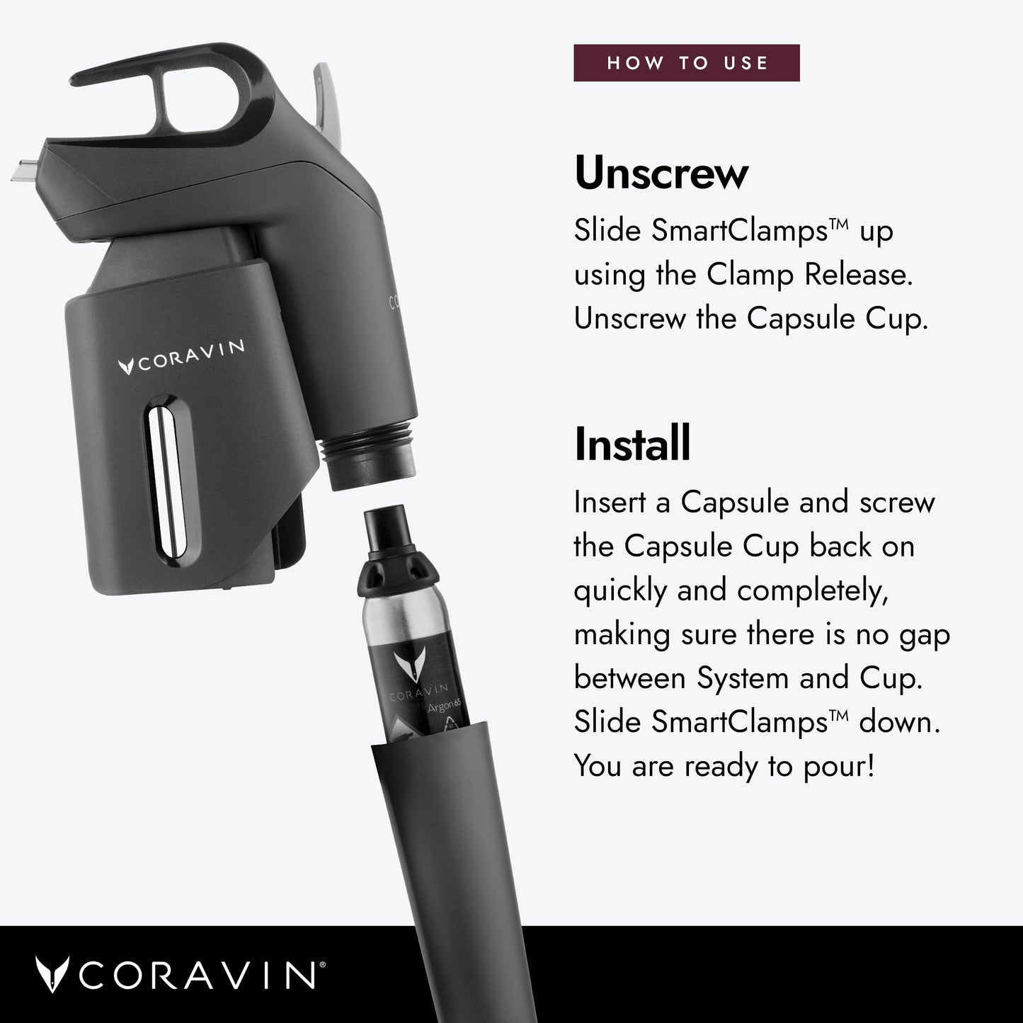 CORAVIN‚Ñ¢ Pack de 3 Capsules