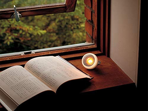 Snow Peak Hozuki Mini Lantern - Compact, Bright, Versatile Camping Light - 1.9 oz - Moss