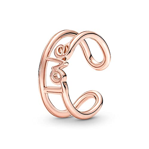PANDORA ME Love Open Ring, 180077C00-50, With Gift Box