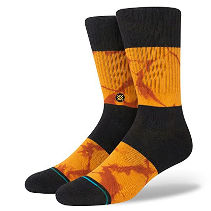 Stance Assurance Crew Socks (Medium, Brown)