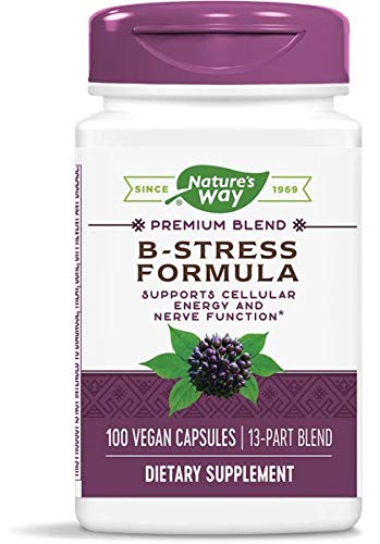 Nature's Way B-Stress with Siberian Eleuthero, 100 Capsules