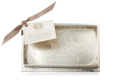 Antica Farmacista Decorative Tray for Hand Wash & Body Moisturizer, Nickel