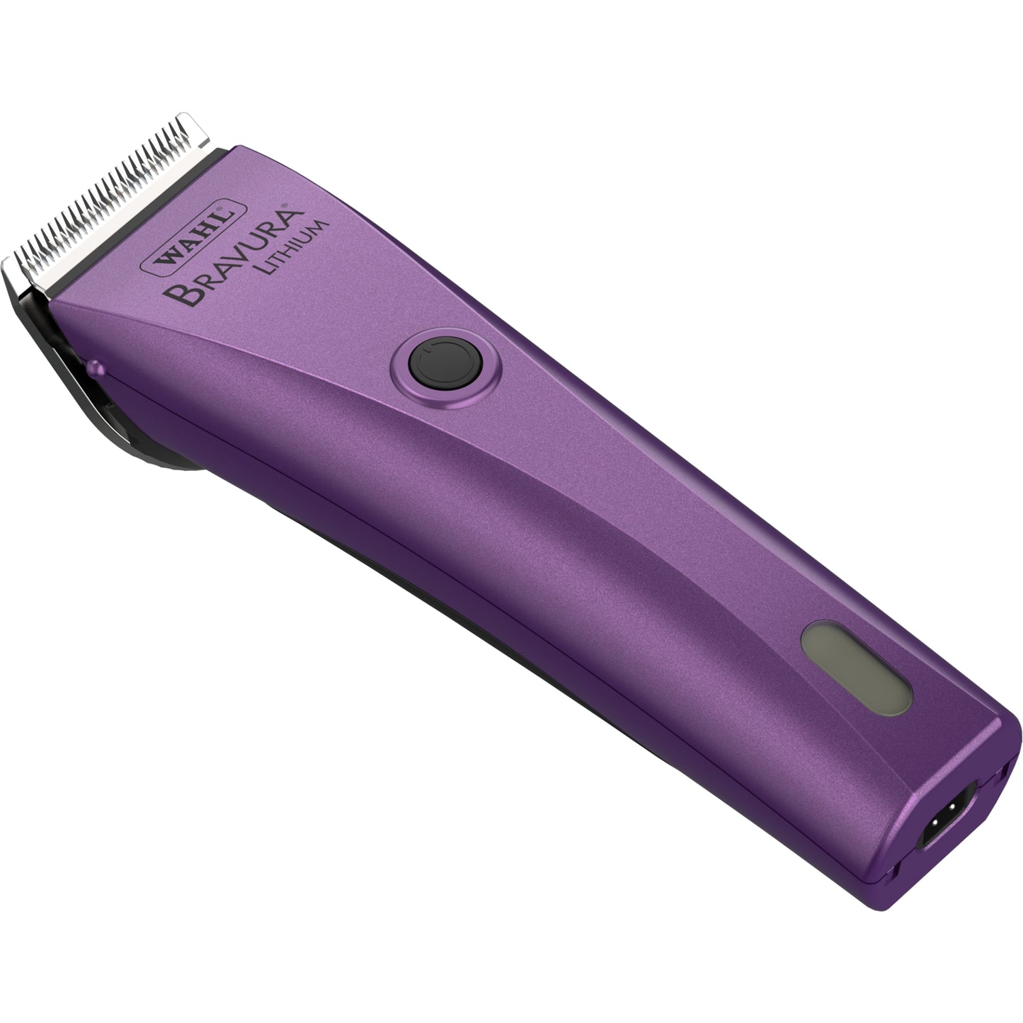 WAHL Professional Animal Bravura Lithium Ion Clipper - Pet, Dog, Cat, and Horse Corded / Cordless Clipper Kit, Purple (41870-0423)
